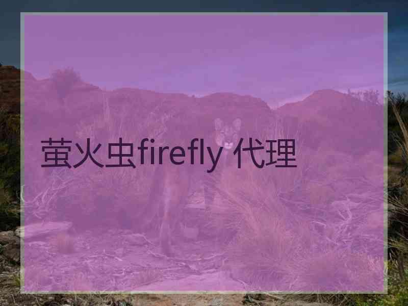 萤火虫firefly 代理