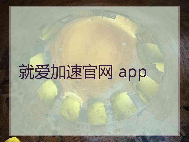 就爱加速官网 app