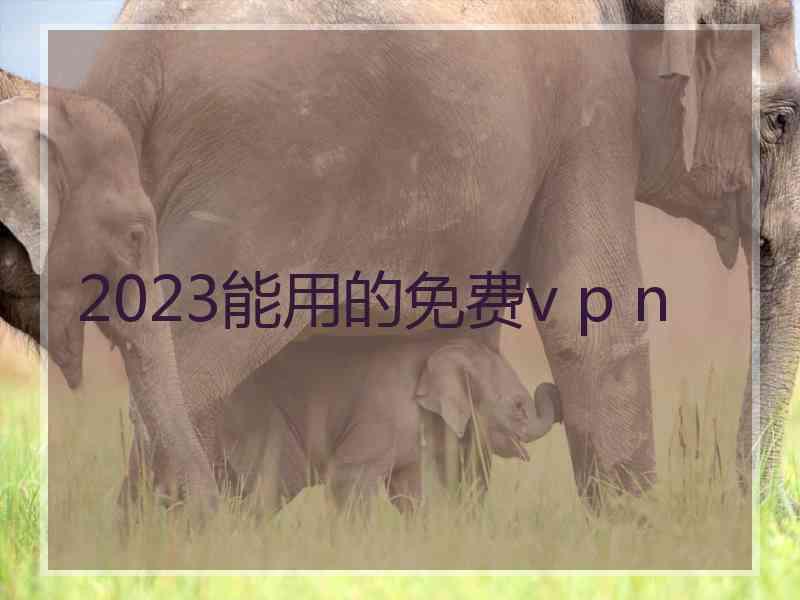 2023能用的免费v p n