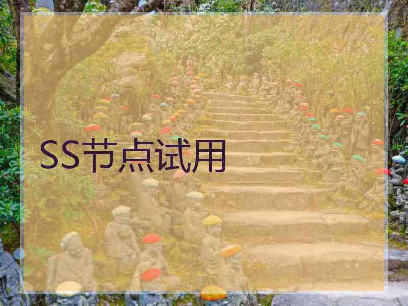 SS节点试用