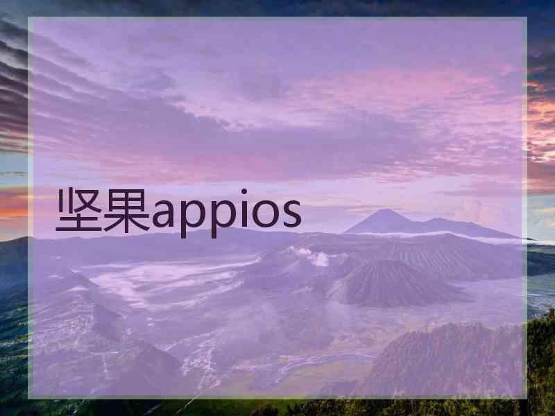 坚果appios