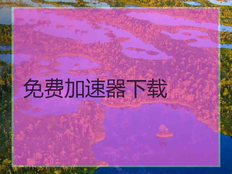 免费加速器下载