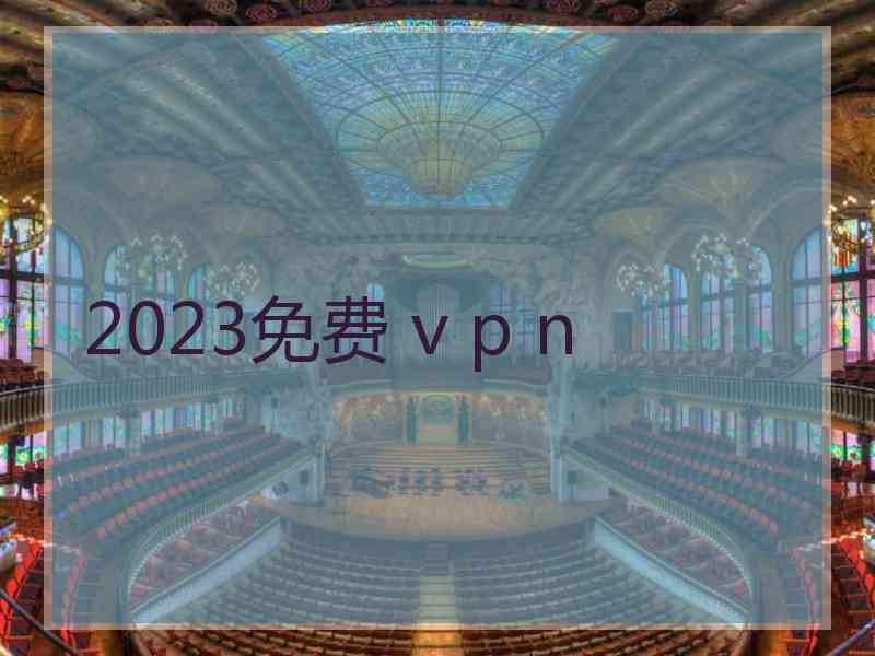 2023免费 v p n