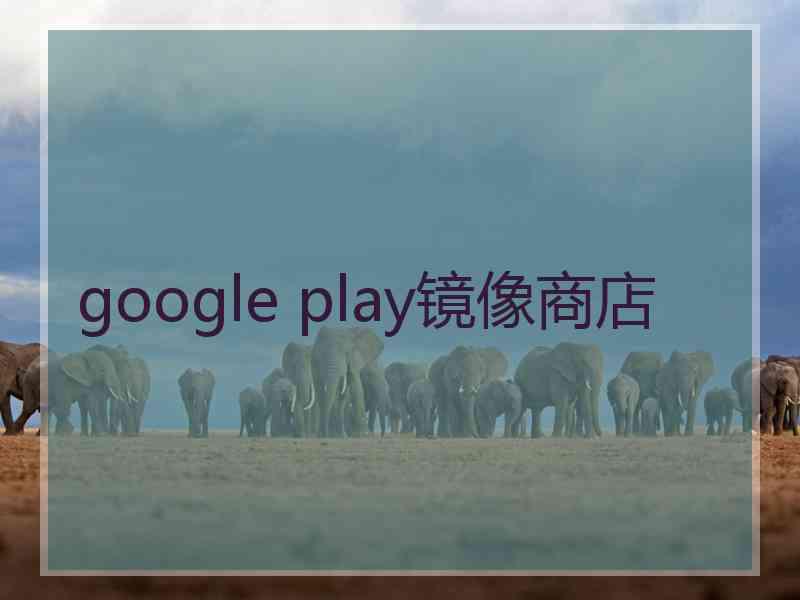 google play镜像商店