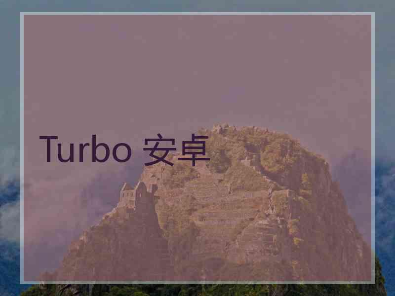 Turbo 安卓