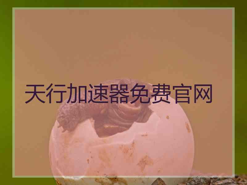 天行加速器免费官网