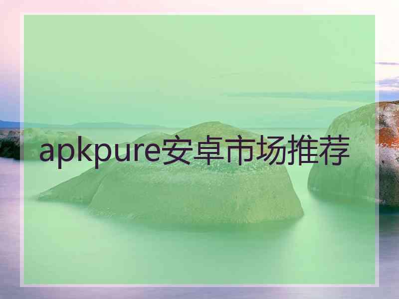 apkpure安卓市场推荐